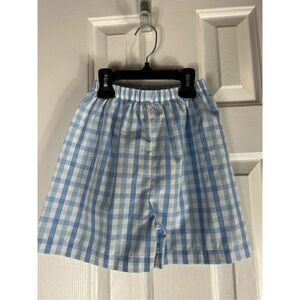 NWT Shrimp & Grits Boys Plaid Shorts Size 5